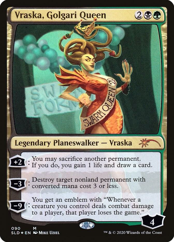Vraska, Golgari Queen 90 card from Secret Lair Drop Series