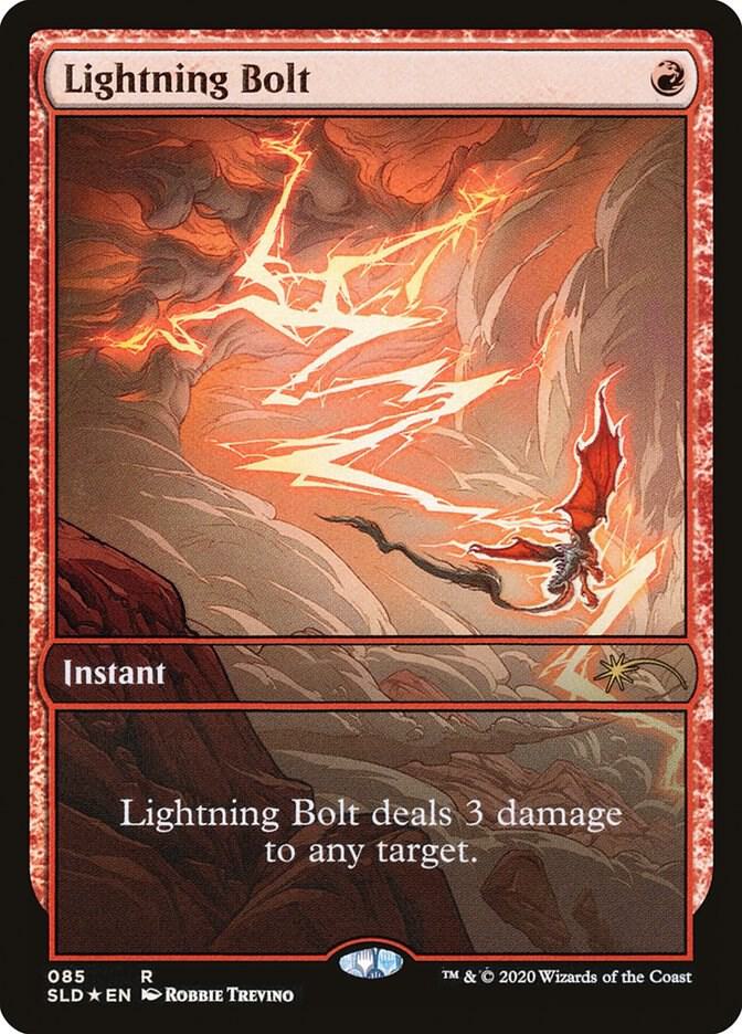 Lightning Bolt 85 card from Secret Lair Drop Series