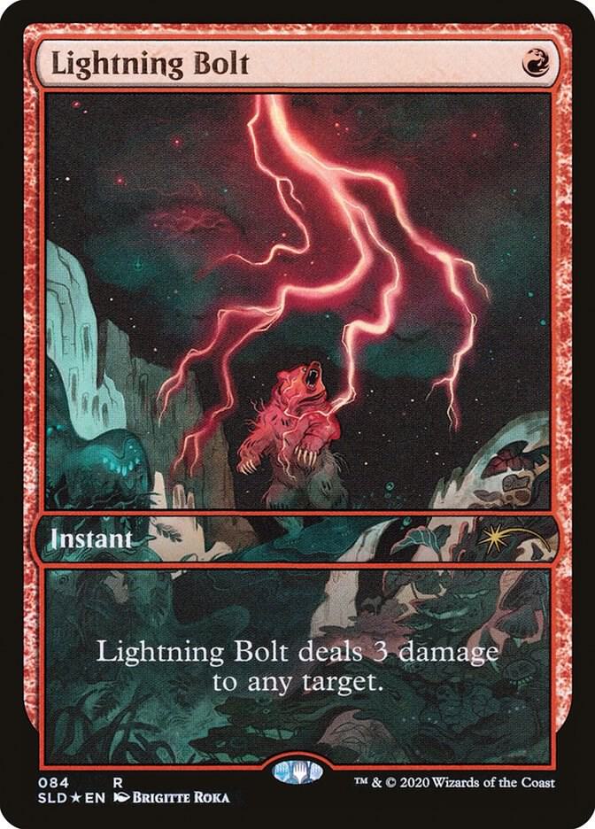 Lightning Bolt 84 card from Secret Lair Drop Series