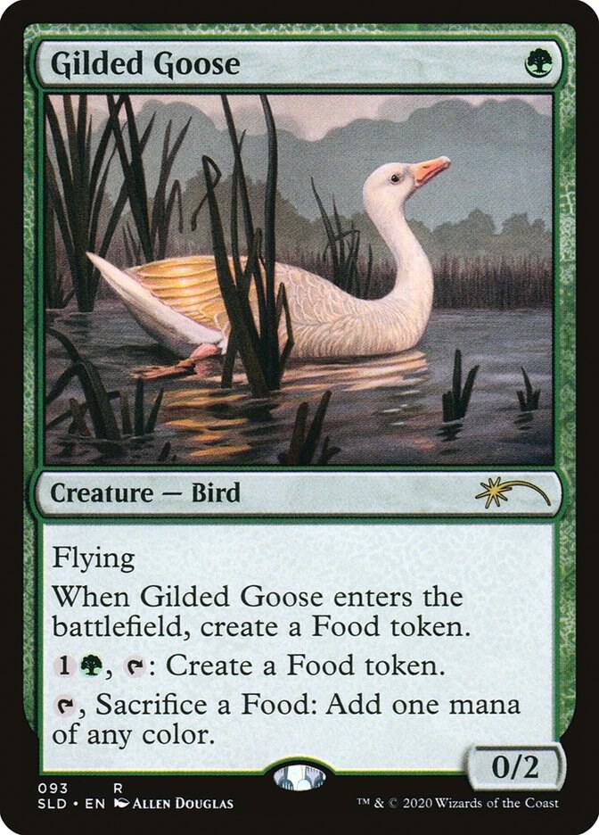 Gilded Goose 93 card from Secret Lair Drop Series