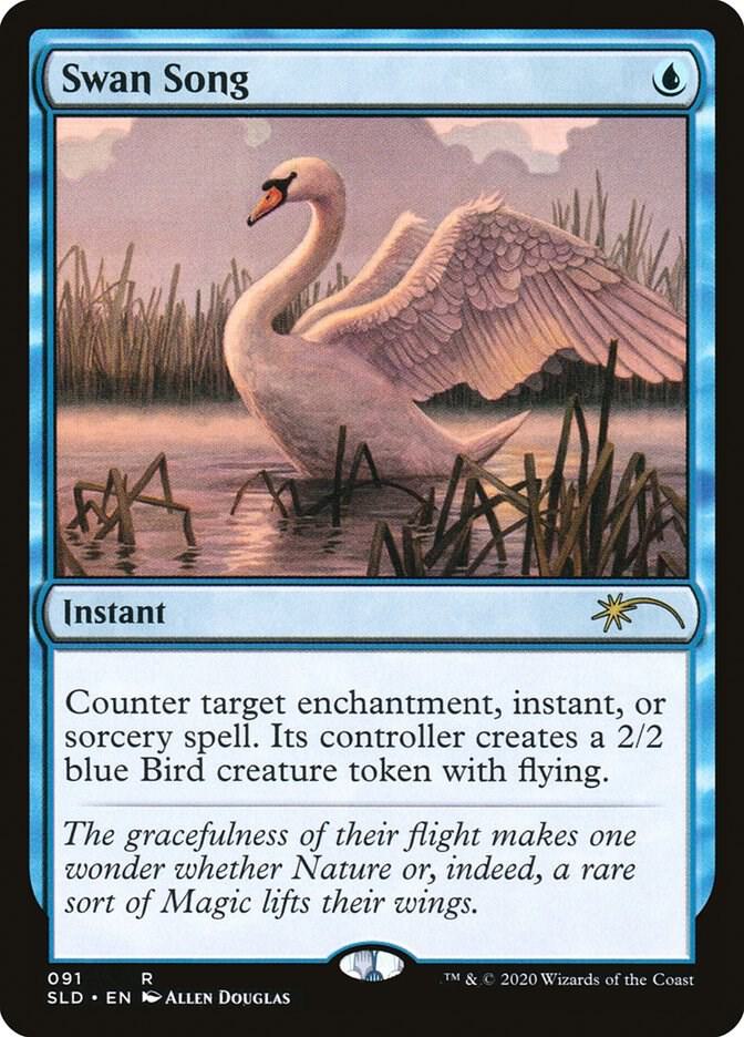 Swan Song 91 card from Secret Lair Drop Series