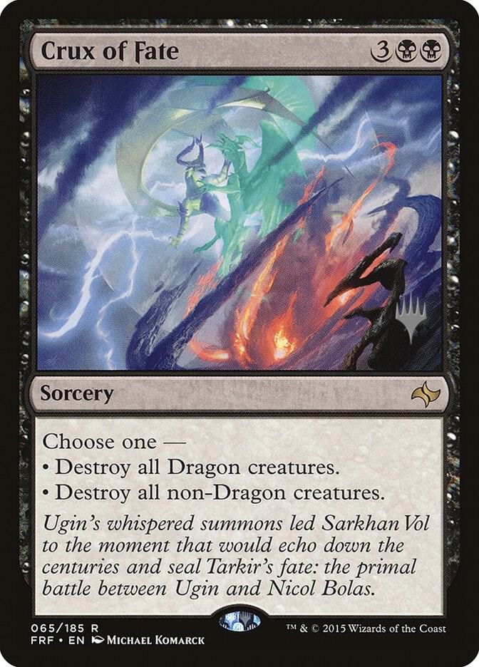 Crux of Fate 65 card from Promo Pack: Ikoria