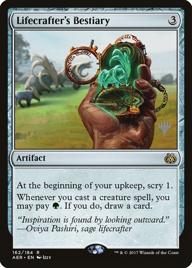 Lifecrafter's Bestiary 162 card from Promo Pack: Ikoria