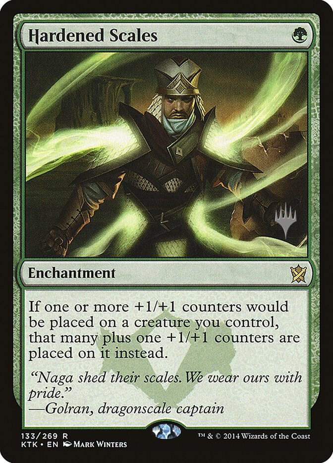 Hardened Scales 133 card from Promo Pack: Ikoria