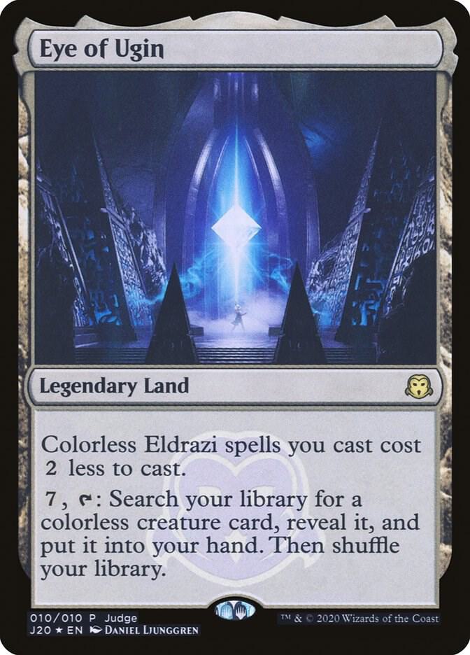 Eye of Ugin 10 card from Judge Promos
