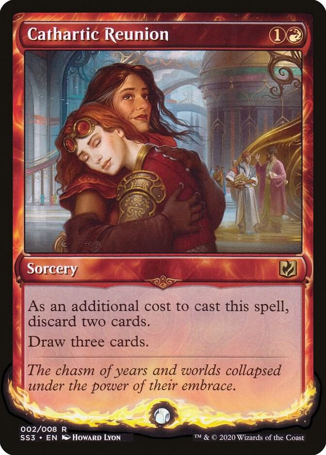 Cathartic Reunion 2 card from Signature Spellbook: Chandra
