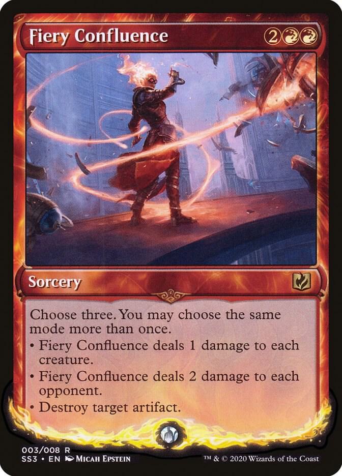 Fiery Confluence 3 card from Signature Spellbook: Chandra