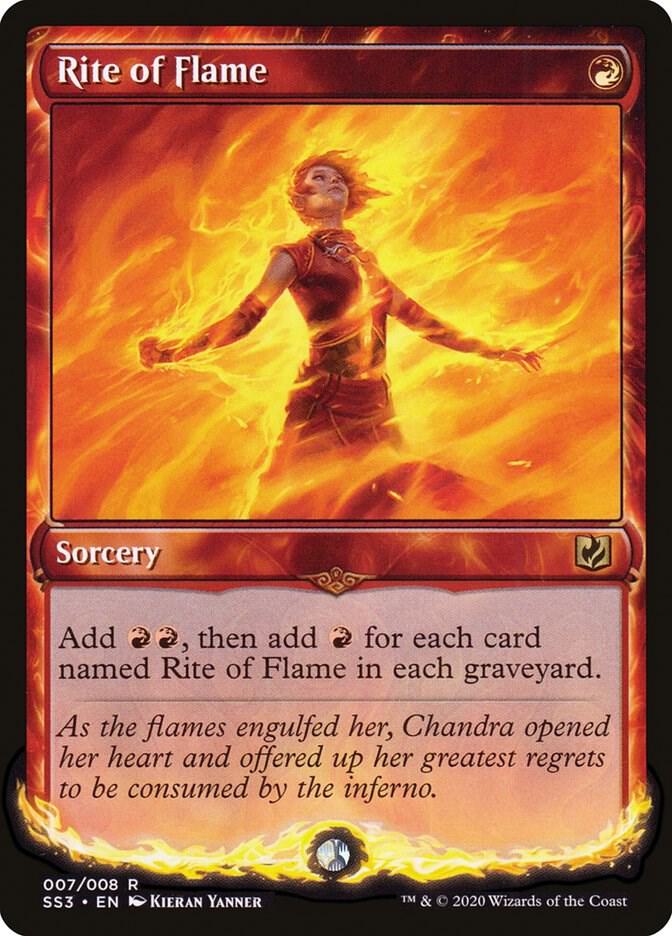 Rite of Flame 7 card from Signature Spellbook: Chandra