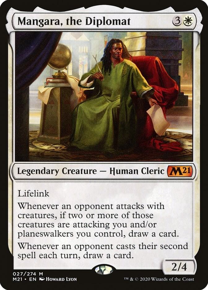 Mangara, the Diplomat 27 card from Core Set 2021