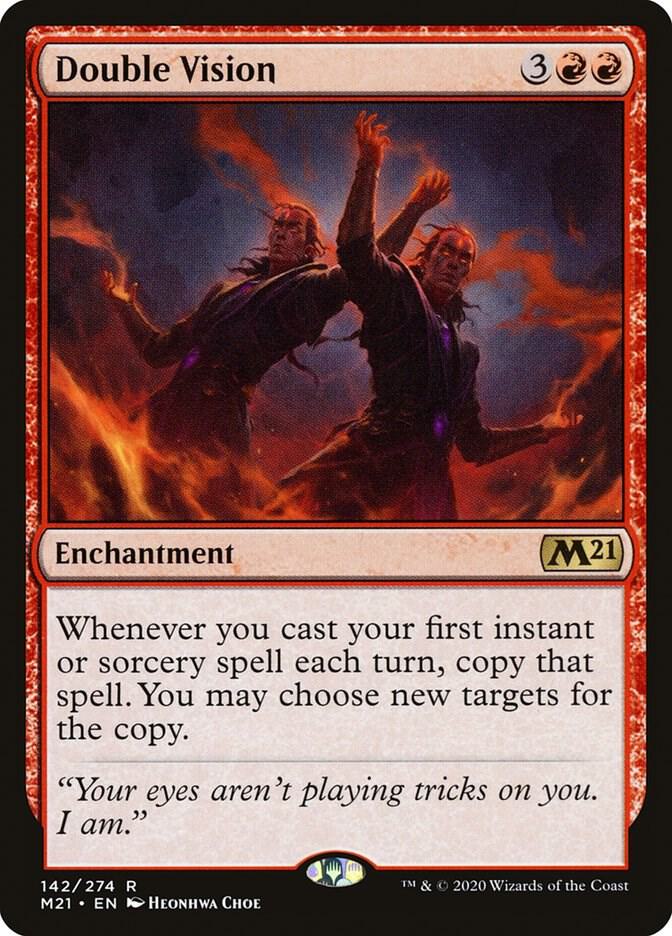 Double Vision 142 card from Core Set 2021