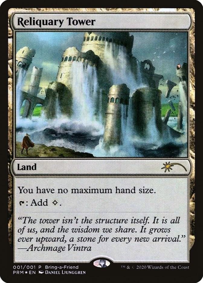 Reliquary Tower (Bring a Friend Promo) 1 card from Unique and Miscellaneous Promos