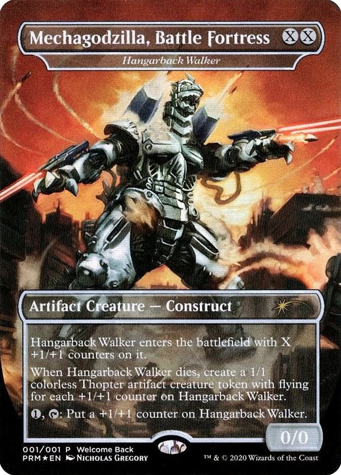 Mechagodzilla, Battle Fortress - Hangarback Walker (Welcome Back Promo) 1 card from Unique and Miscellaneous Promos