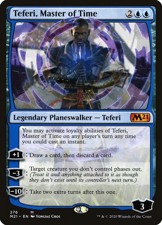 Teferi, Master of Time 276 card from Core Set 2021
