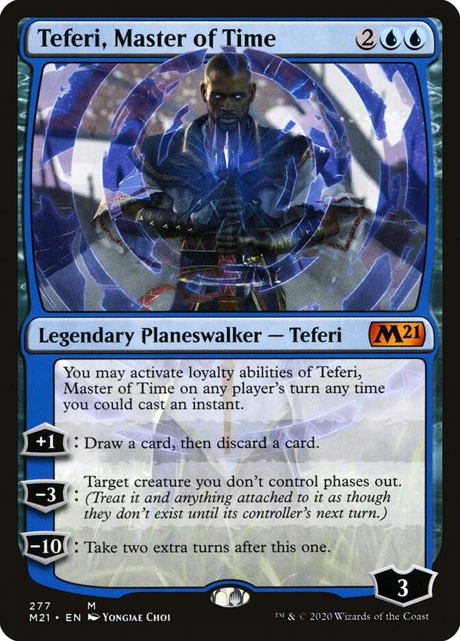 Teferi, Master of Time 277 card from Core Set 2021