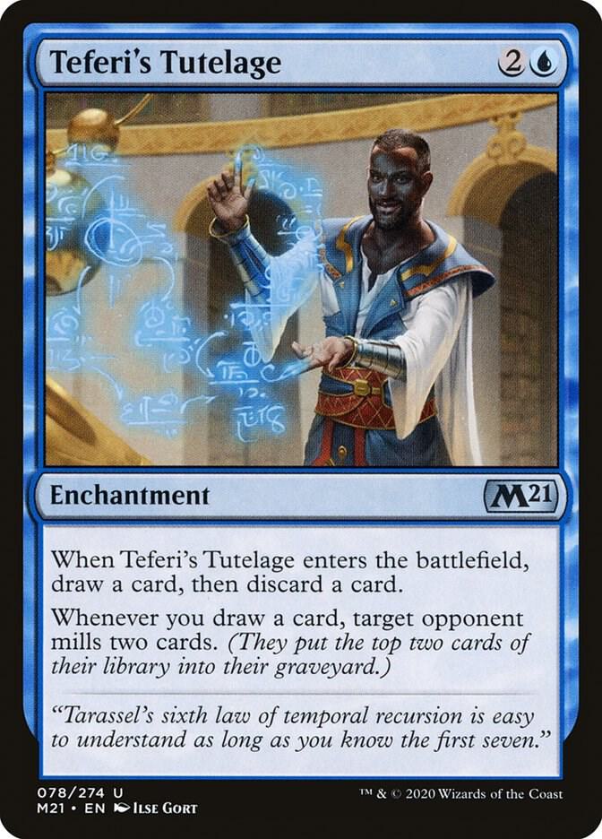 Teferi's Tutelage 78 card from Core Set 2021