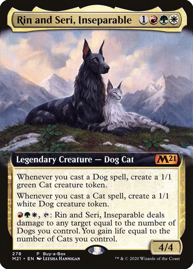 Rin and Seri, Inseparable 278 card from Buy-A-Box Promos