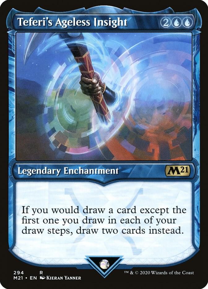 Teferi's Ageless Insight (Showcase) 294 card from Core Set 2021