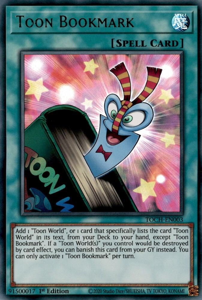 Toon Bookmark TOCH-EN003 card from Toon Chaos