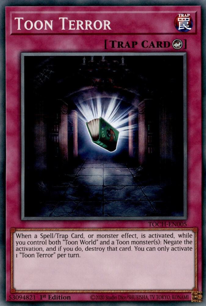 Toon Terror TOCH-EN005 card from Toon Chaos