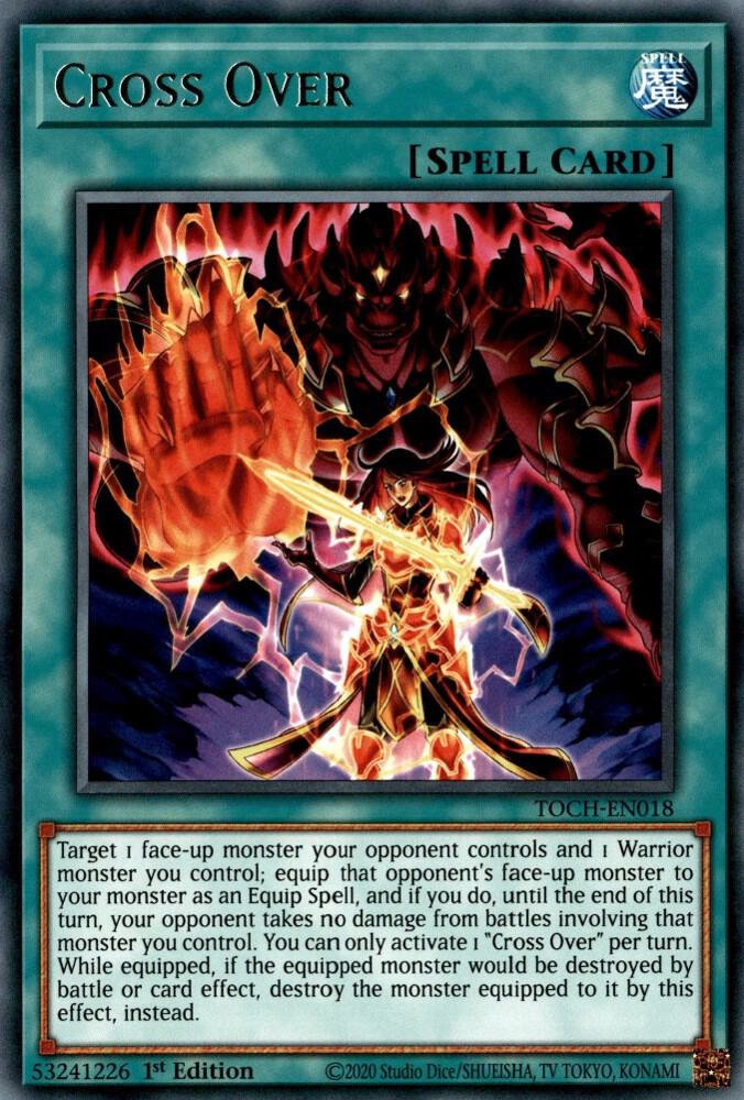 Cross Over TOCH-EN018 card from Toon Chaos