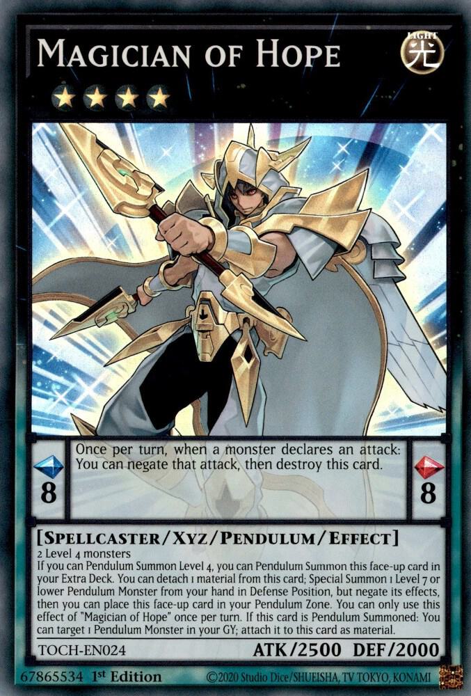 Magician of Hope TOCH-EN024 card from Toon Chaos