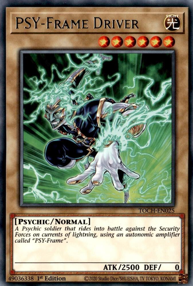 PSY-Frame Driver TOCH-EN025 card from Toon Chaos