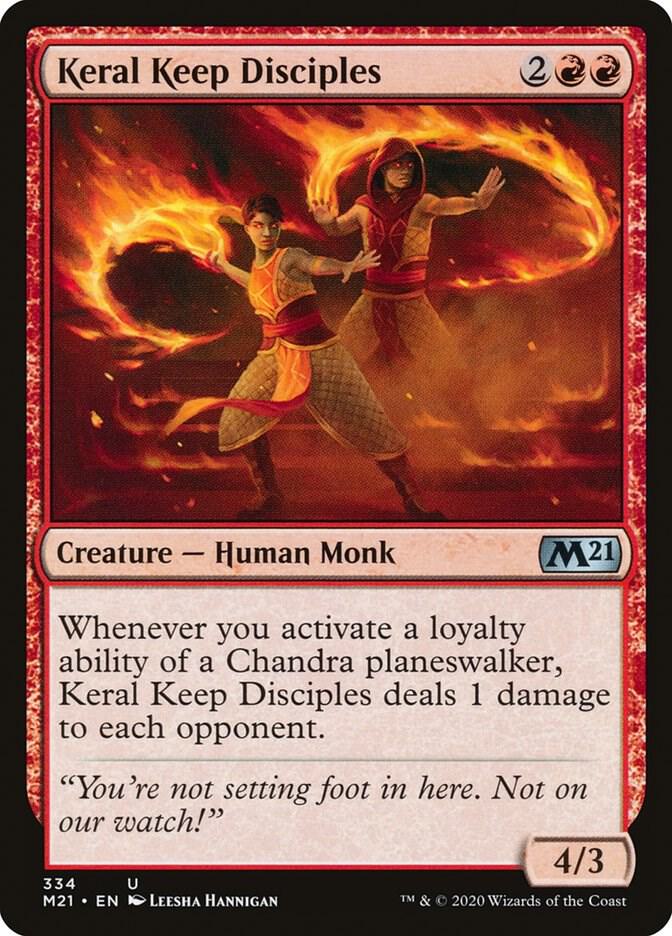 Keral Keep Disciples 334 card from Core Set 2021