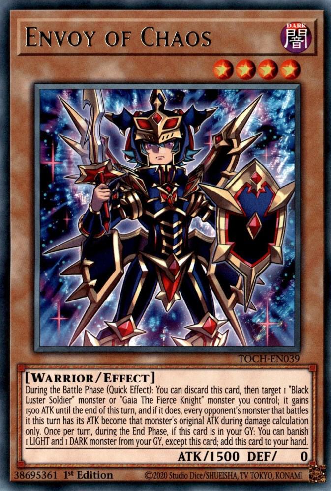 Envoy of Chaos TOCH-EN039 card from Toon Chaos