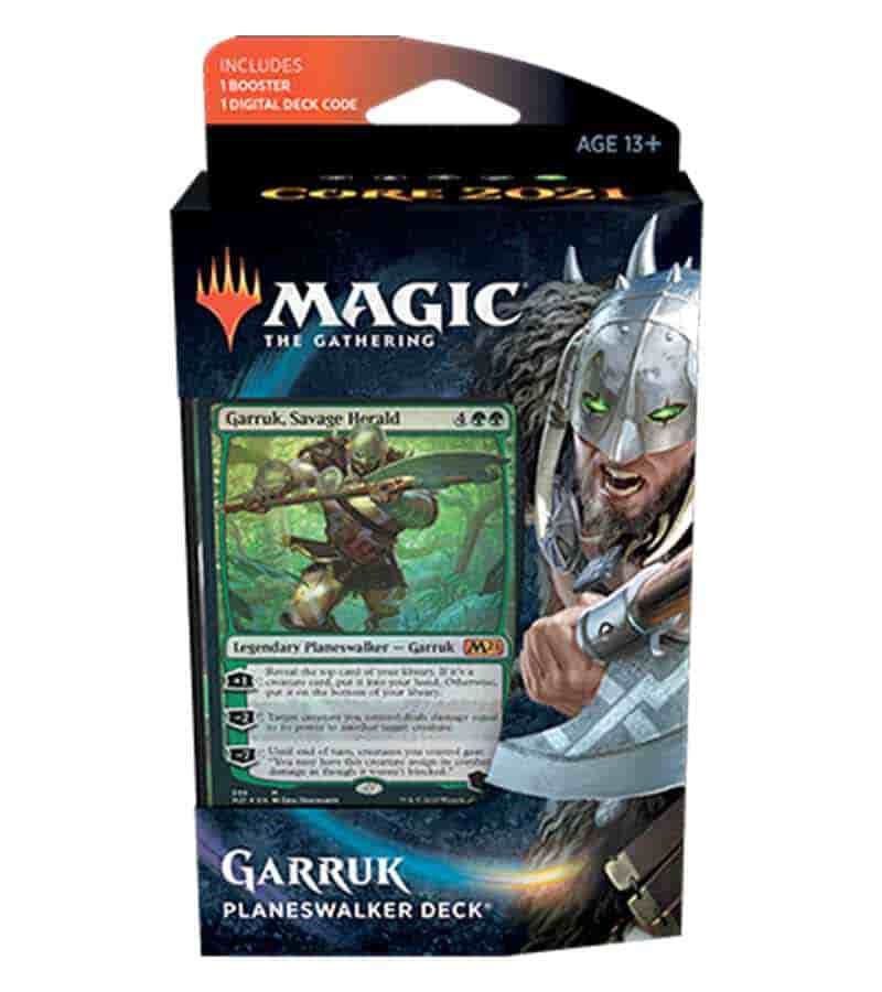 Core Set 2021 - Planeswalker Deck [Garruk] card from Core Set 2021