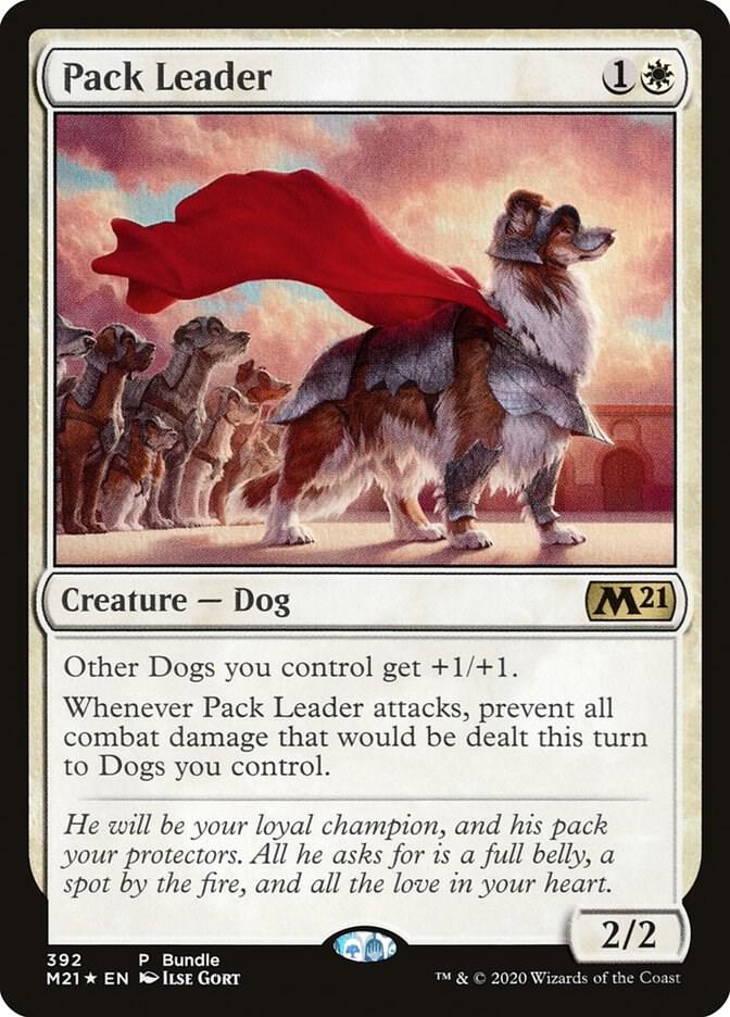 Pack Leader (M21 Bundle) 392 card from Unique and Miscellaneous Promos