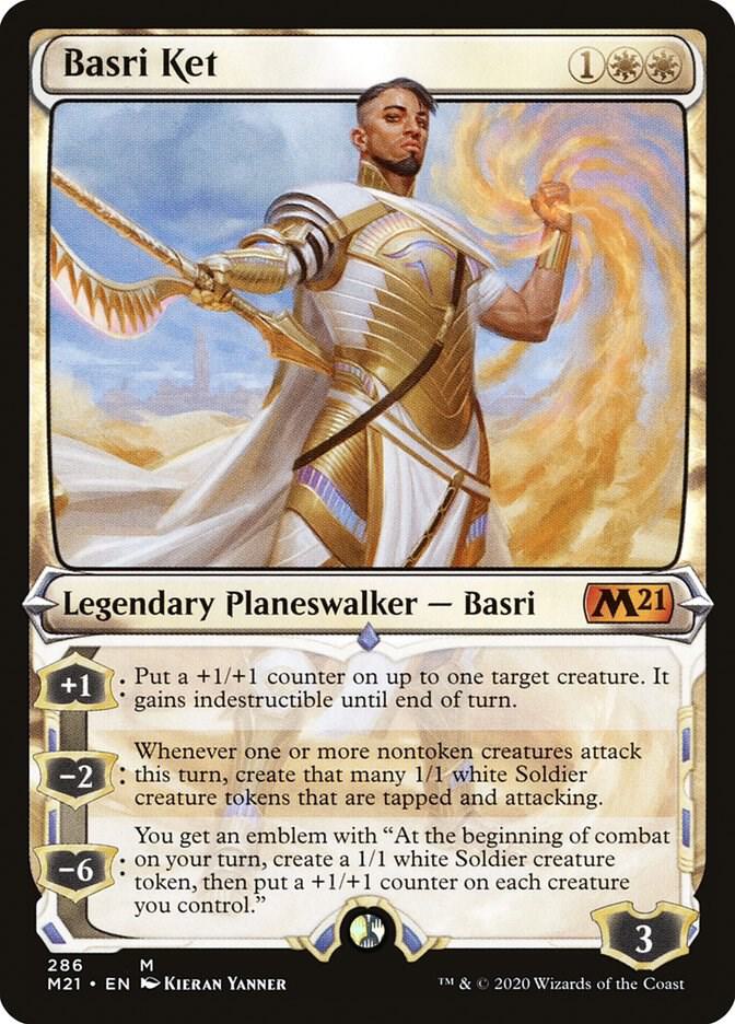 Basri Ket (Showcase) 286 card from Core Set 2021