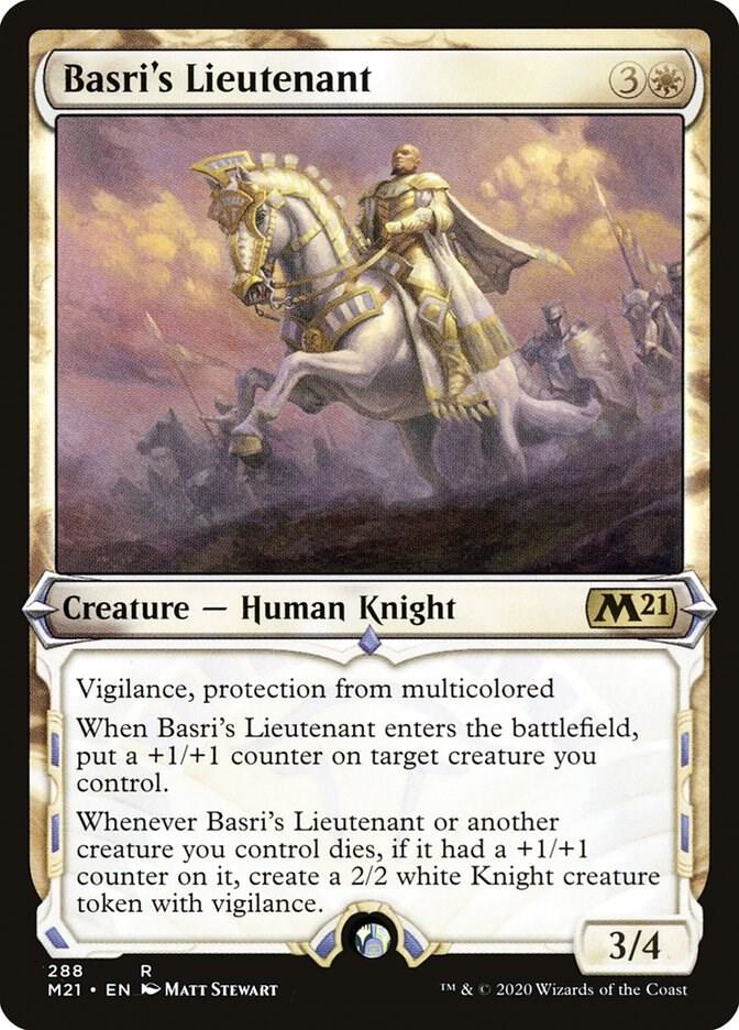 Basri's Lieutenant (Showcase) 288 card from Core Set 2021