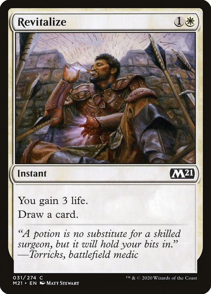 Revitalize 31 card from Core Set 2021