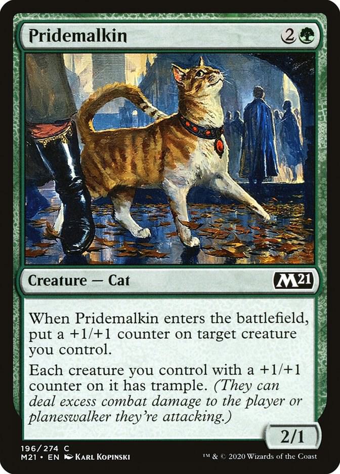 Pridemalkin 196 card from Core Set 2021