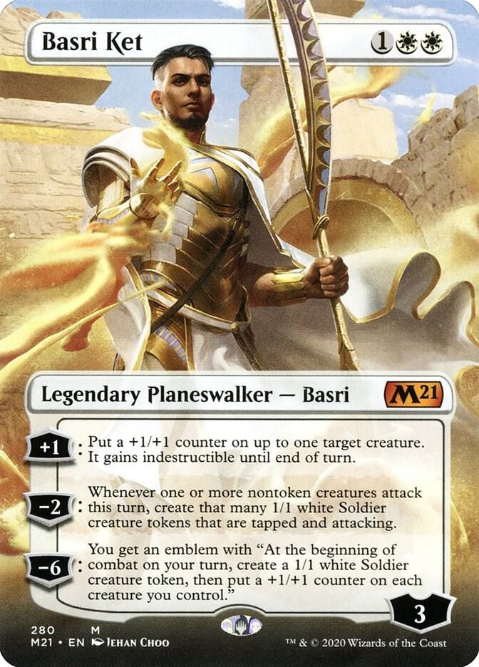 Basri Ket (Borderless) 280 card from Core Set 2021