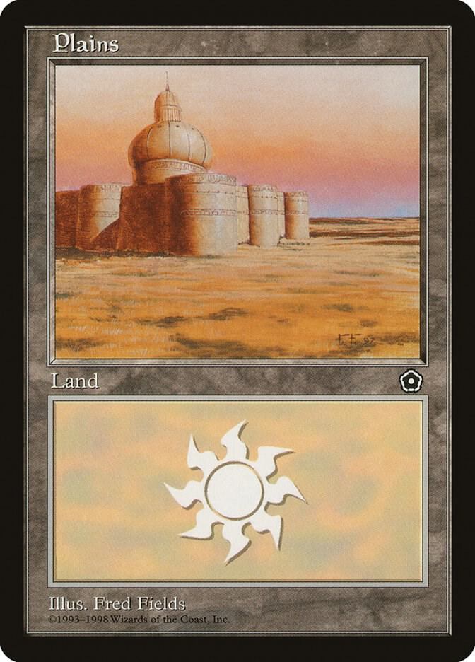 Plains 161 card from Portal Second Age