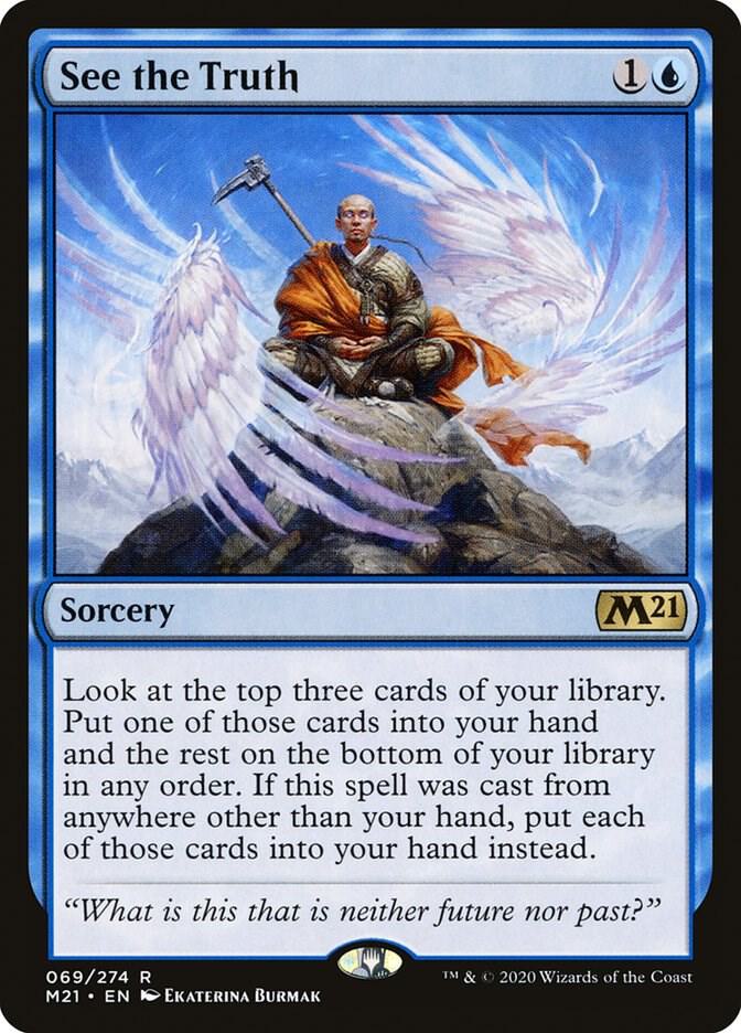 See the Truth 69 card from Core Set 2021
