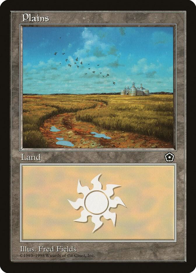 Plains 162 card from Portal Second Age