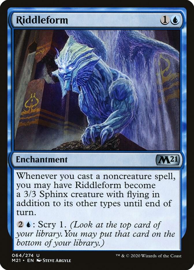 Riddleform 64 card from Core Set 2021