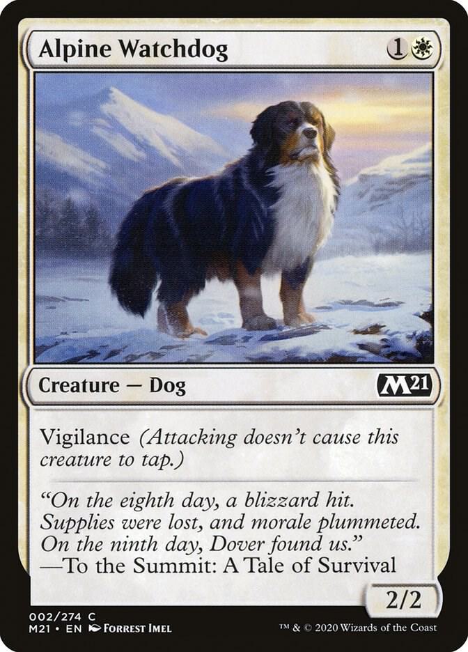 Alpine Watchdog 2 card from Core Set 2021