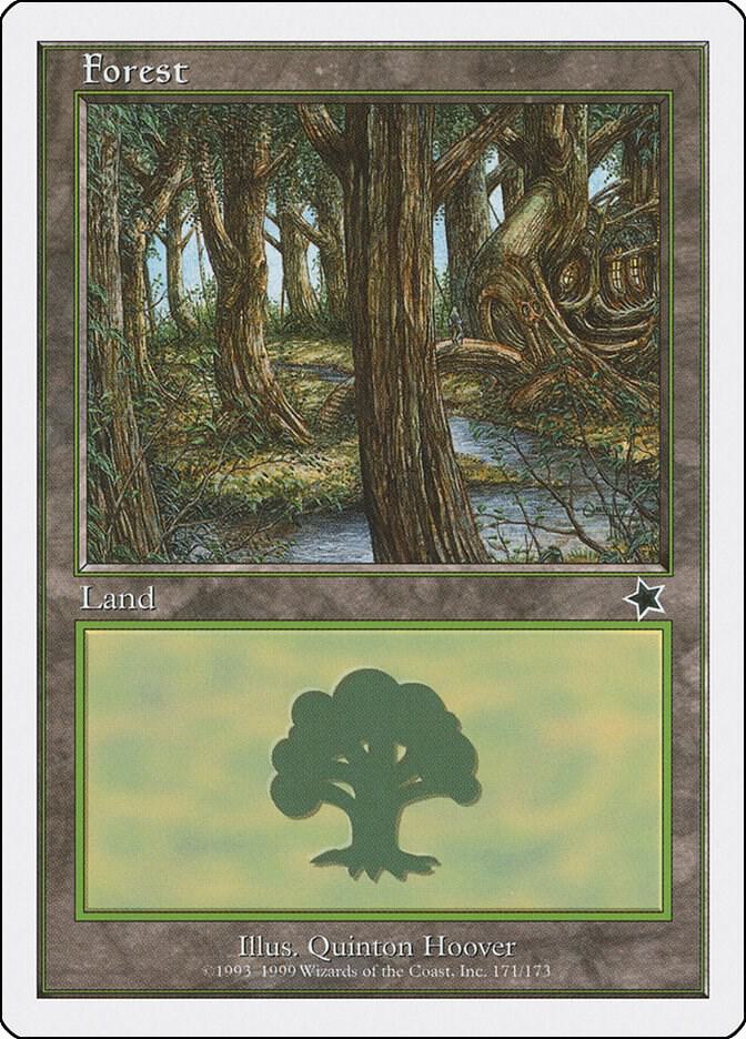 Forest 171 card from Starter 1999