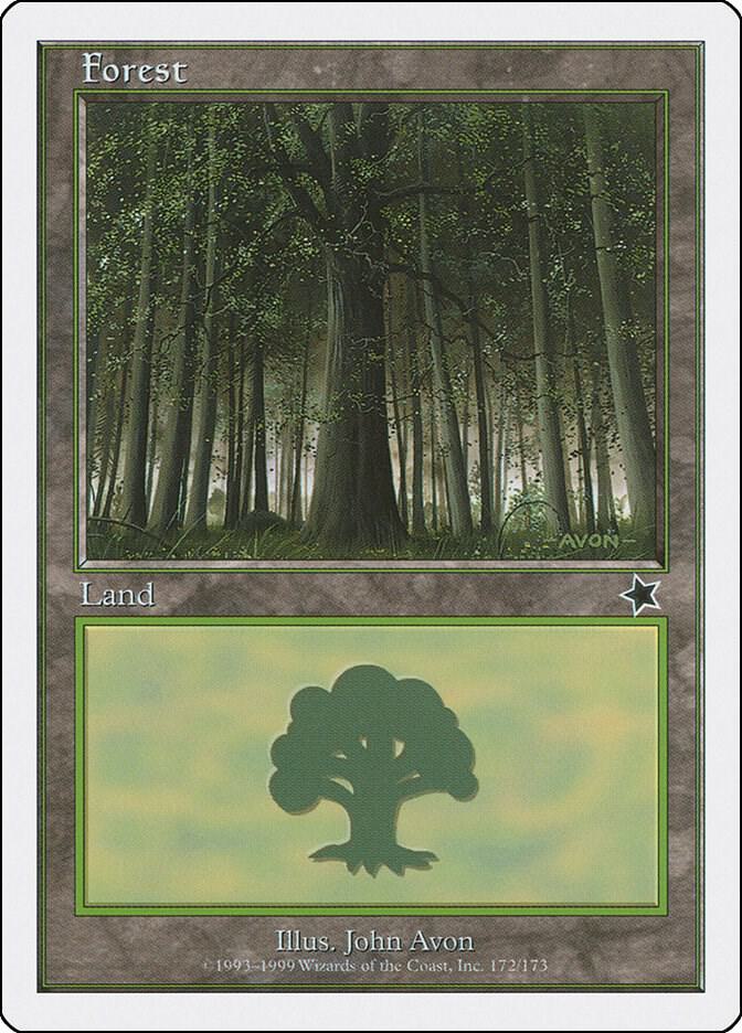 Forest 172 card from Starter 1999