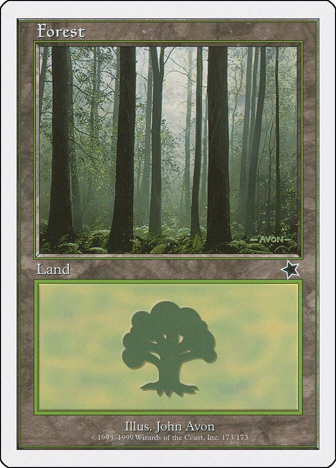 Forest 173 card from Starter 1999