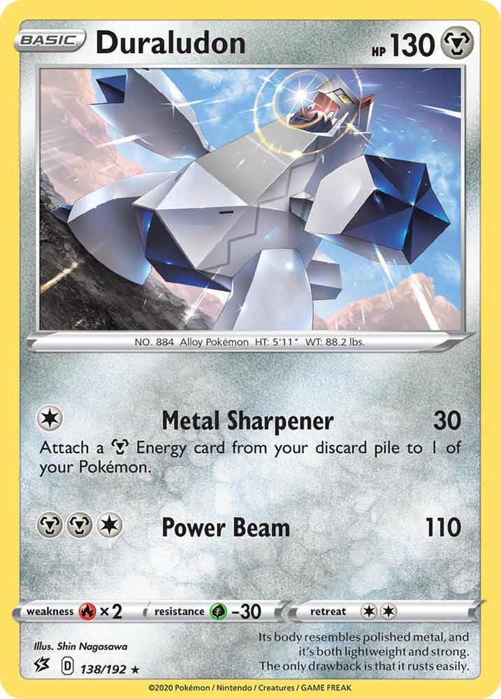 Duraludon (SWSH Rebel Clash) 138/192 card from Deck Exclusives