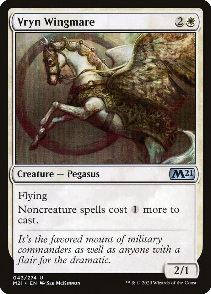 Vryn Wingmare 43 card from Core Set 2021