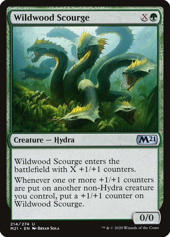 Wildwood Scourge 214 card from Core Set 2021