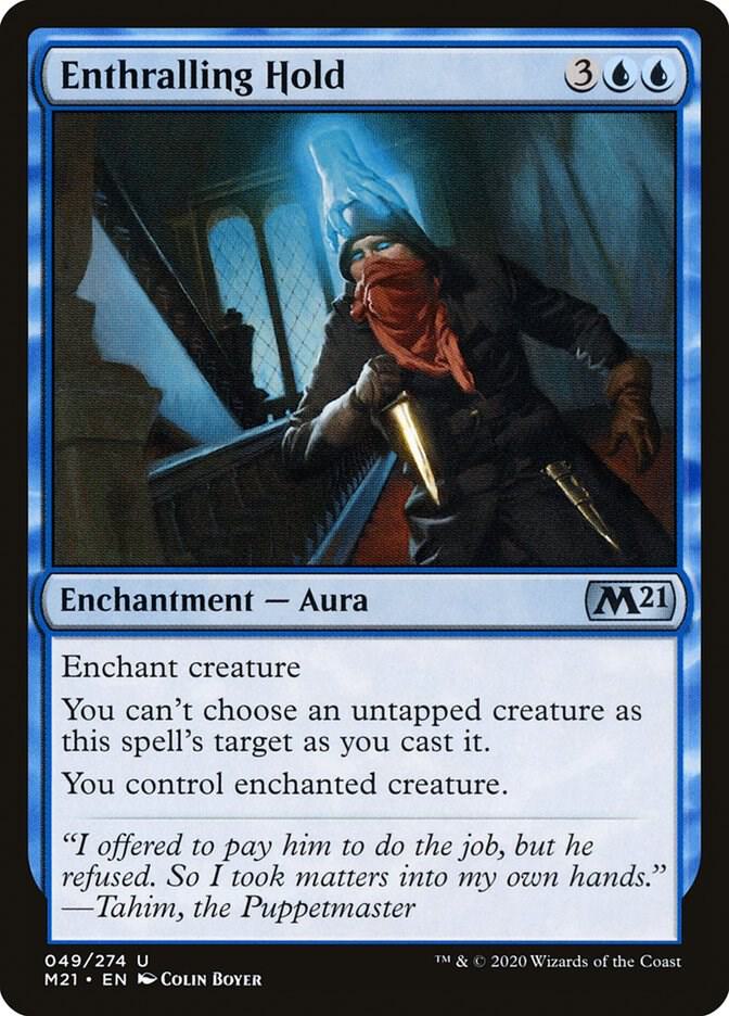 Enthralling Hold 49 card from Core Set 2021