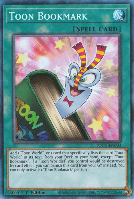 Toon Bookmark (CR) TOCH-EN003 card from Toon Chaos