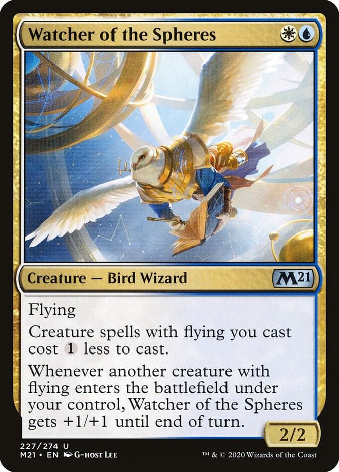 Watcher of the Spheres 227 card from Core Set 2021