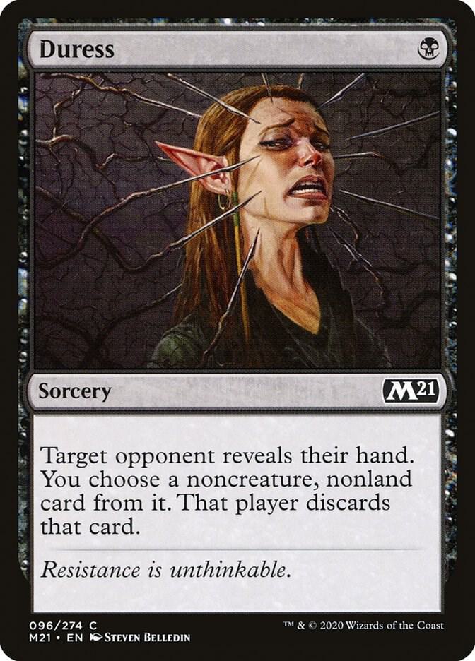 Duress 96 card from Core Set 2021